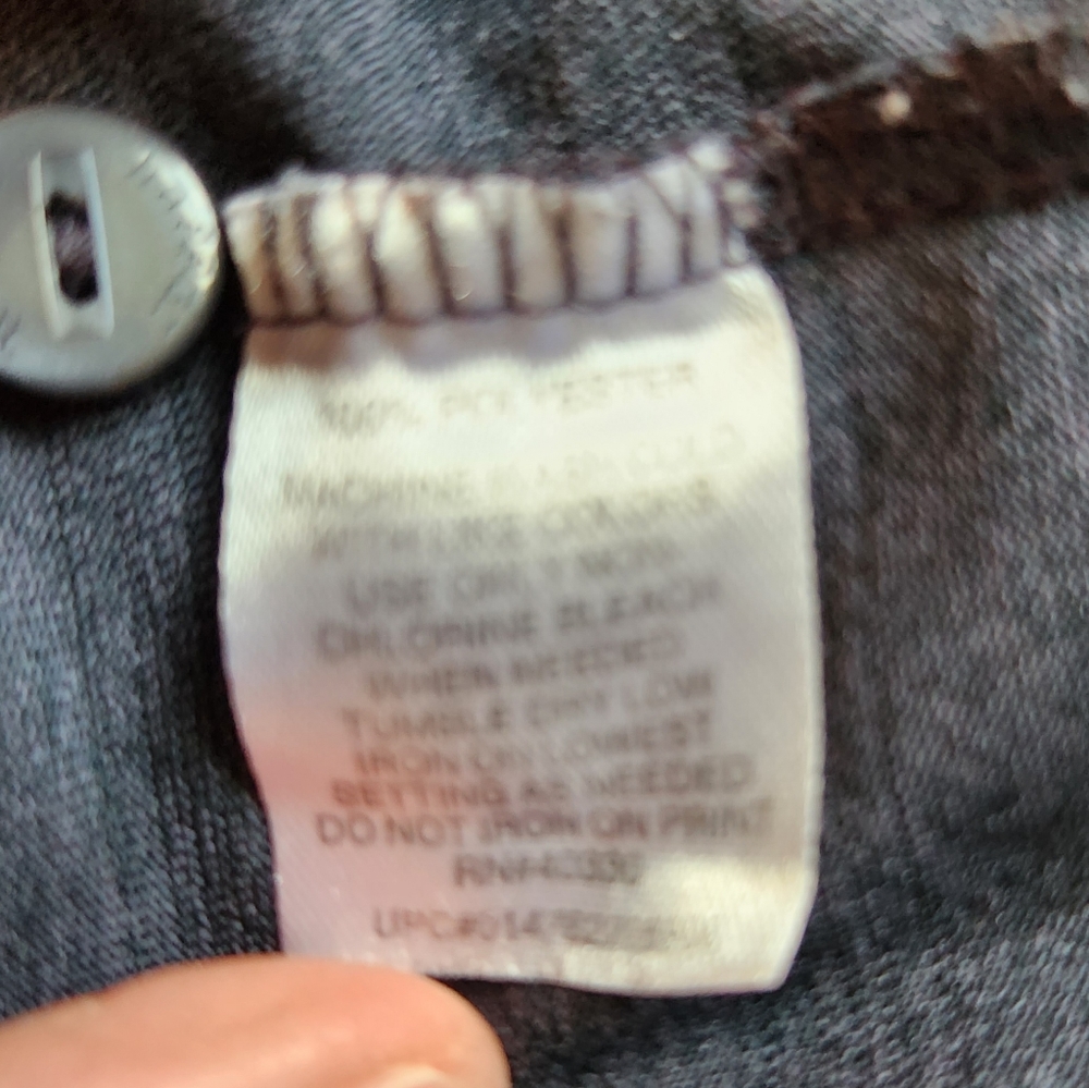 HAGGAR cool 18 golf shirt Size XL. Gray - Picture 4 of 4